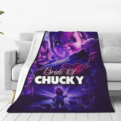 Bride Of Chucky Blankets