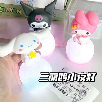 Kawaii Kuromi Cinnamoroll Night Light